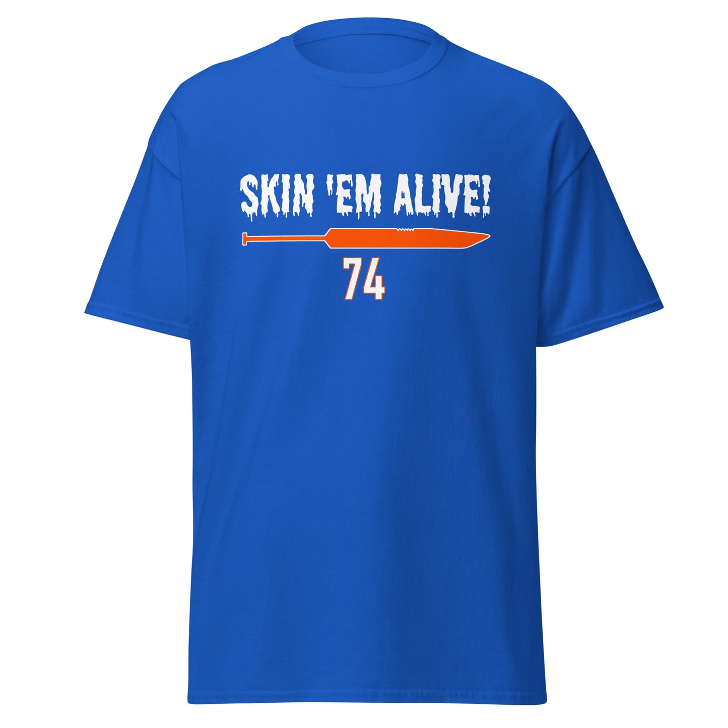 Skin 'Em Alive Tee - Blue