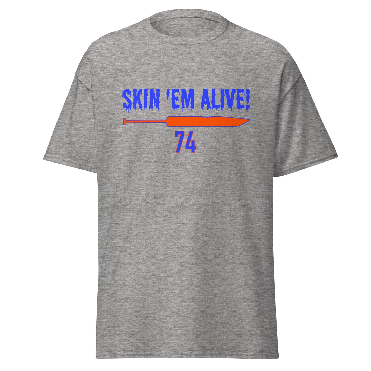 Skin 'Em Alive Tee - Grey