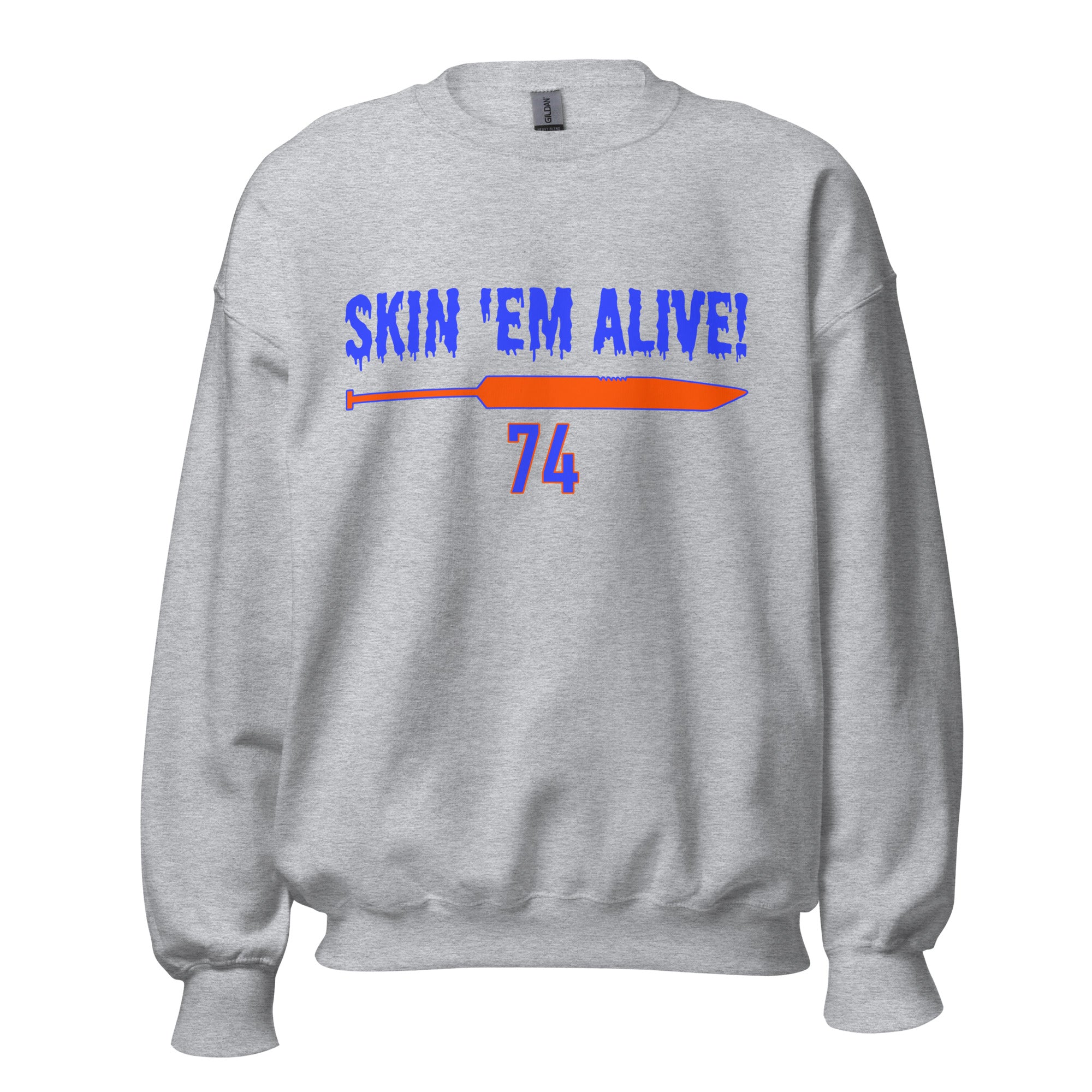 Skin 'Em Alive Crew - Grey – Century Threads