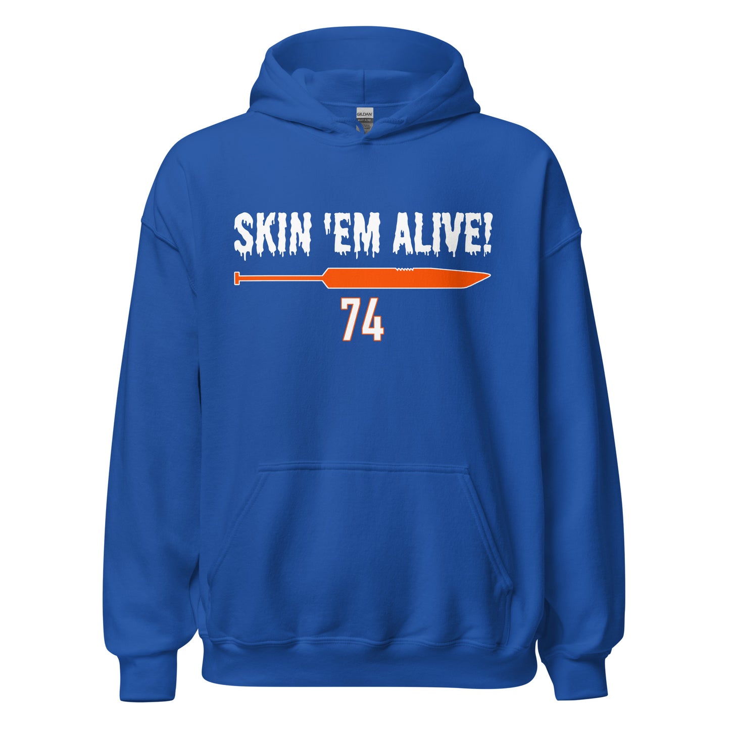 Skin 'Em Alive Hoodie - Blue