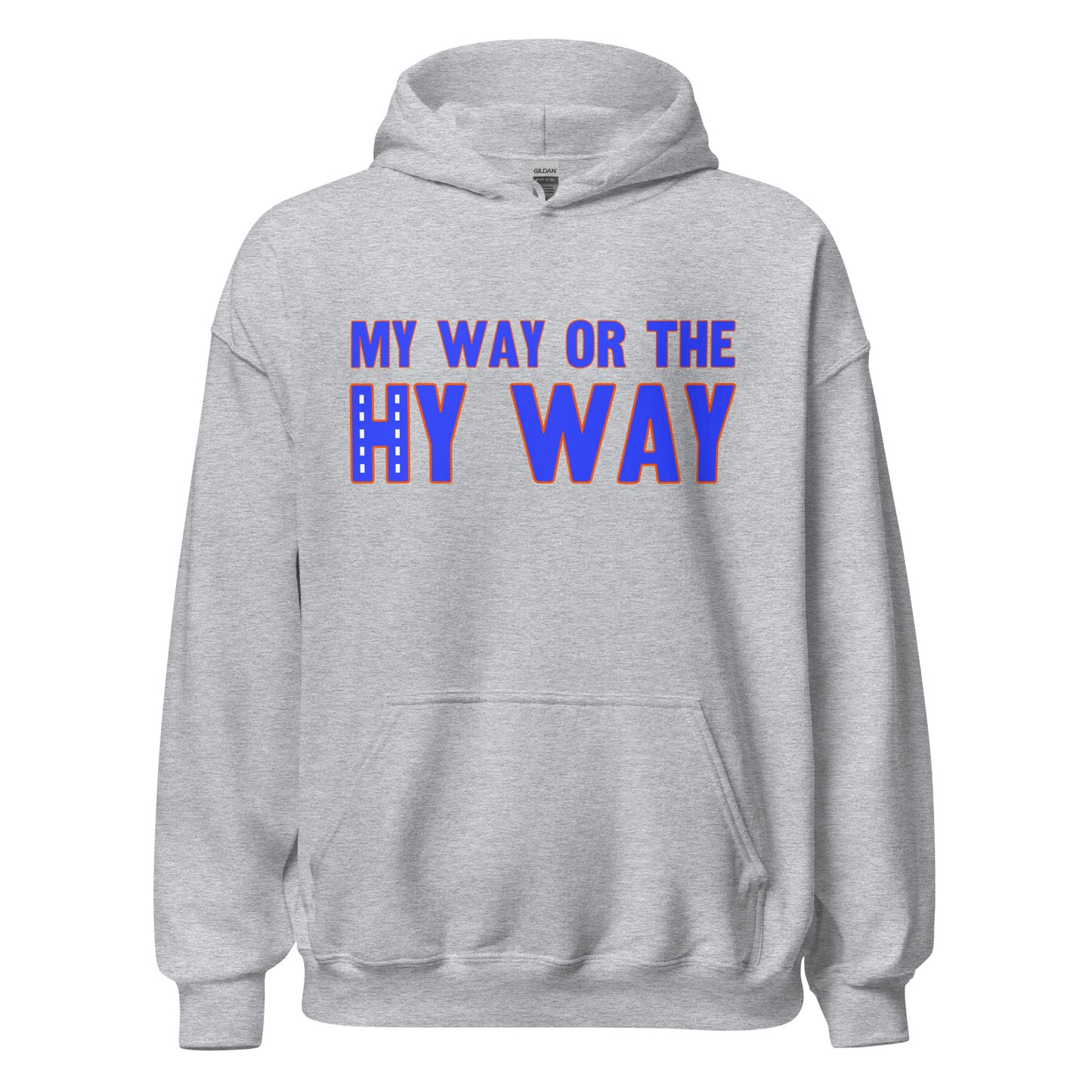 Highway 18 Hoodie - Grey