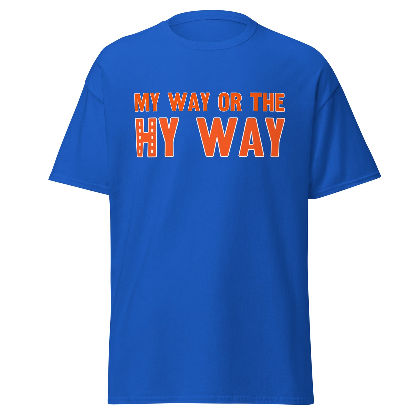 Highway 18 Tee - Blue